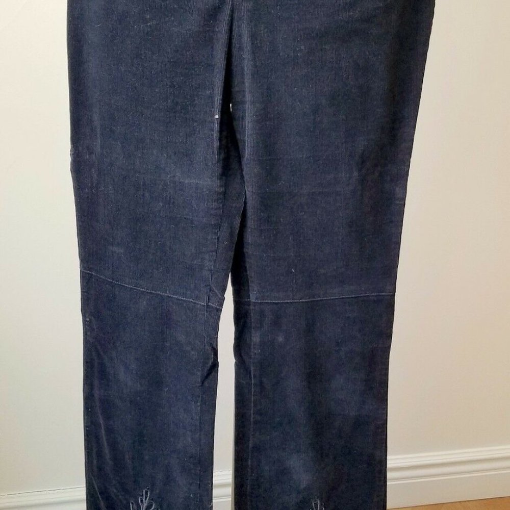 DOLCE & GABBANA Unique Pants Black Velvet With Emb